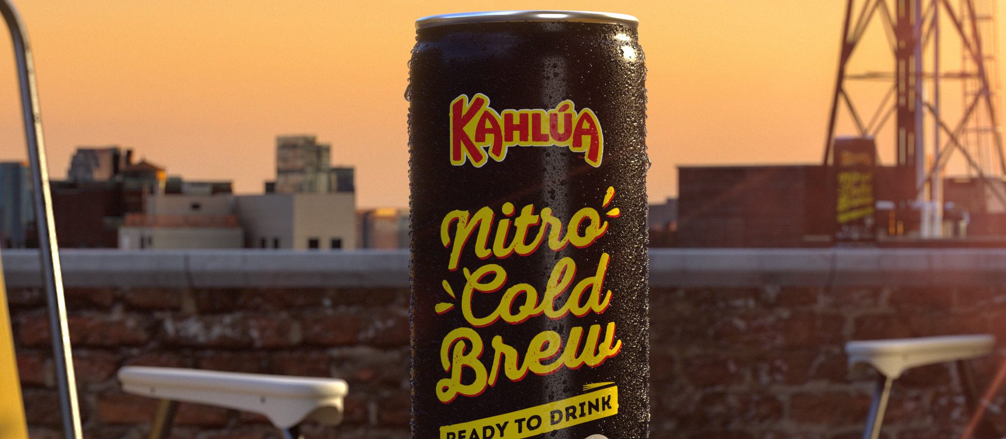 Kahlua Nitro Cold Brew ready to drink can cocktail