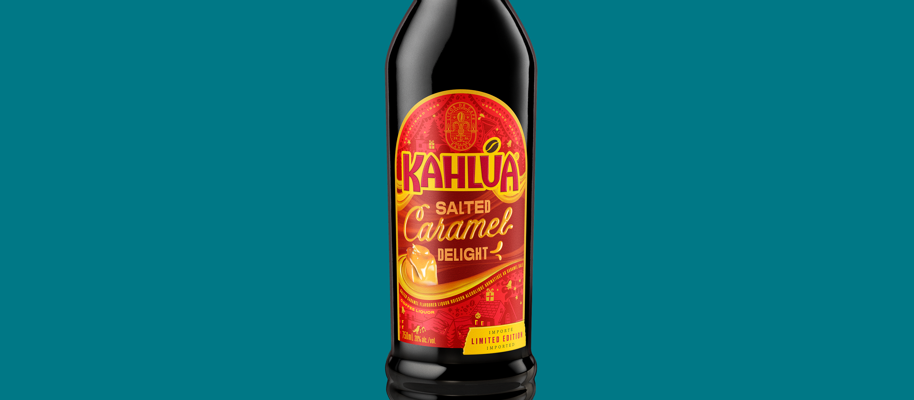 Kahlua Salted Caramel delights bottle