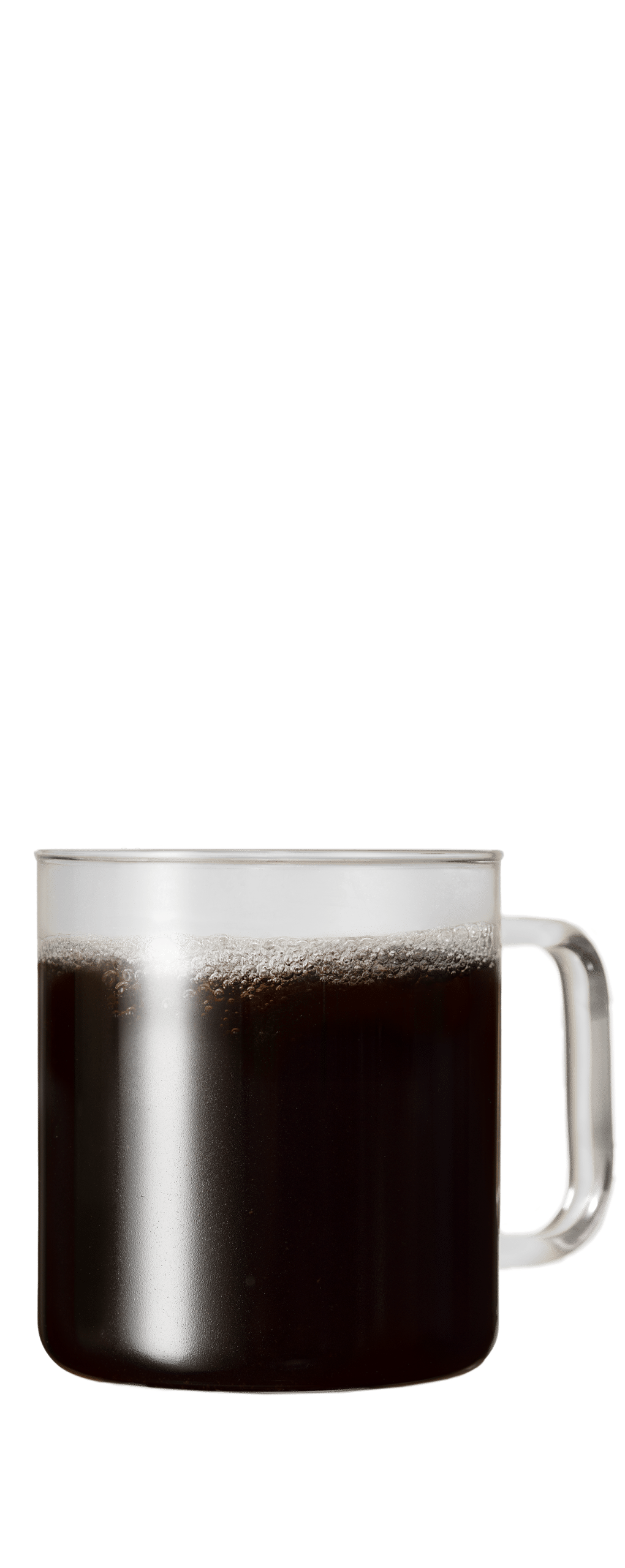 Kahlúa Coffee drink in a coffee mug against a transparent background