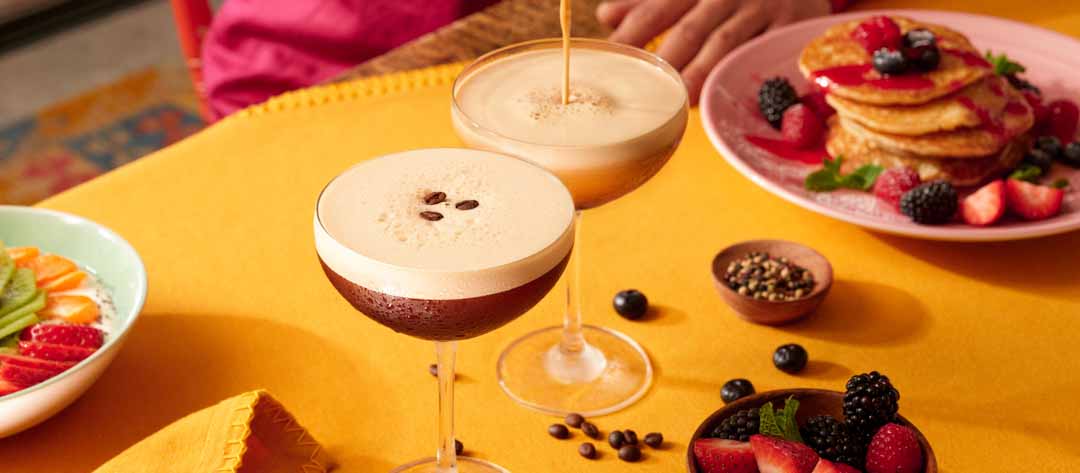 Kahlua Espresso Martini cocktails