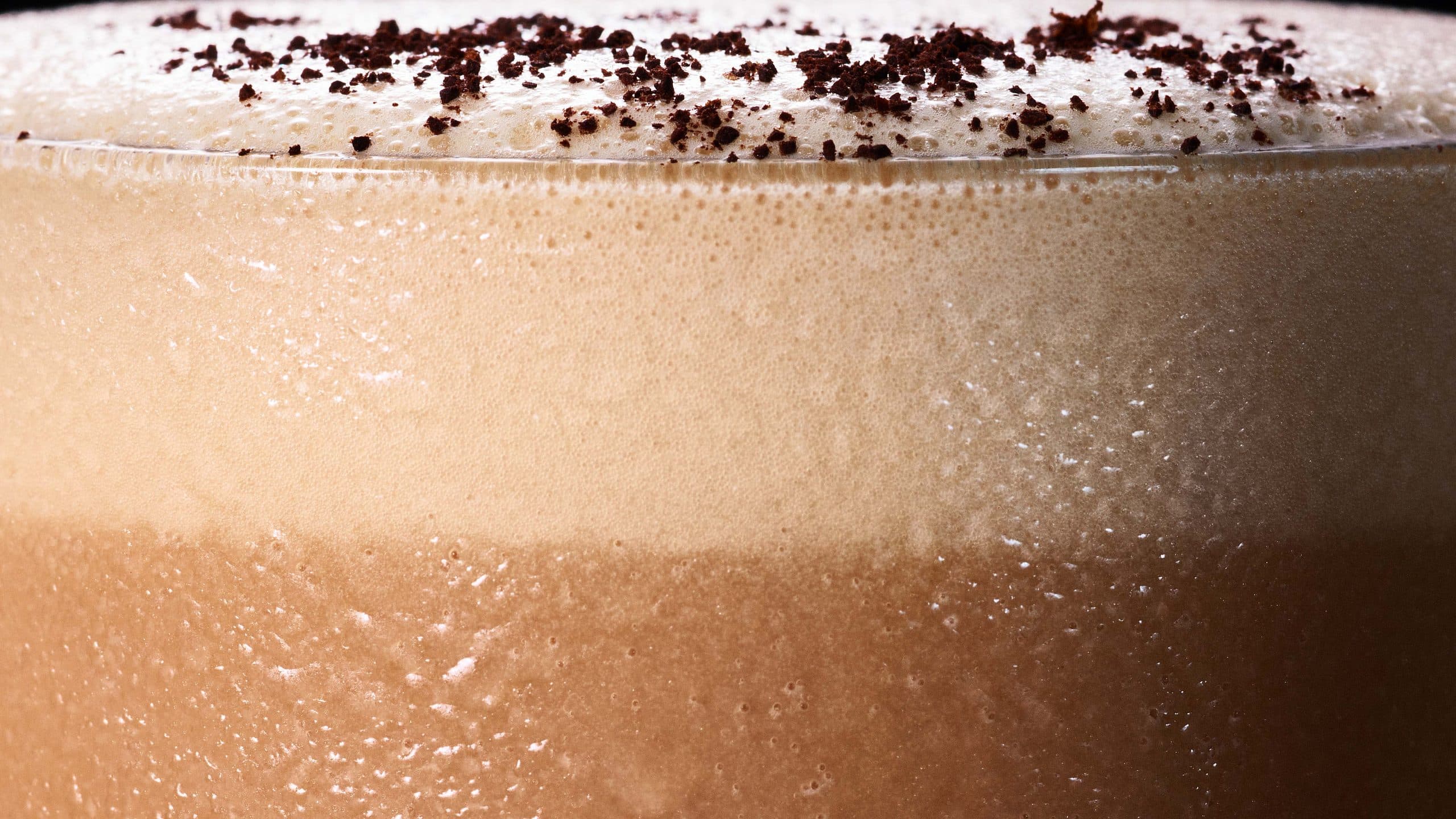 Kahlúa Latte Super Close Up