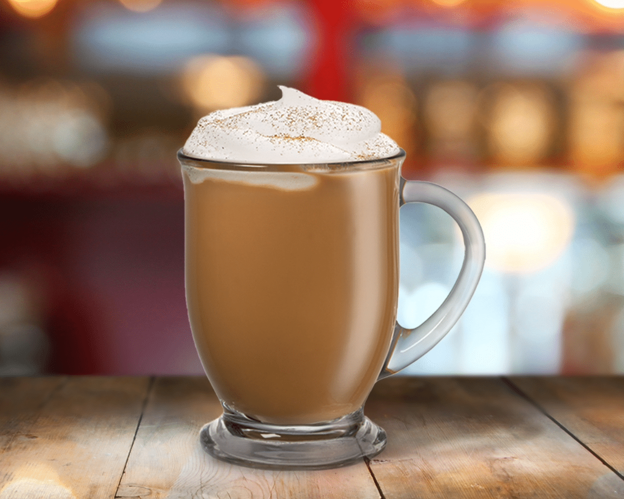 Close up on a Kahlua Hot Cocoa with whipped cream