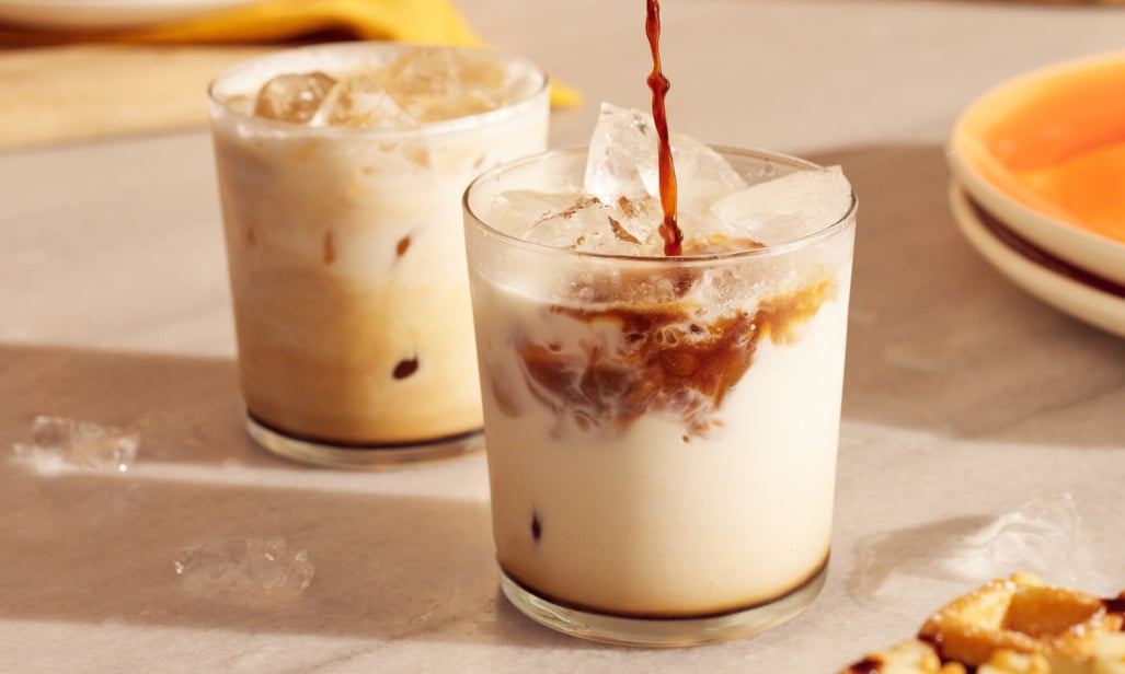 White russian drinks
